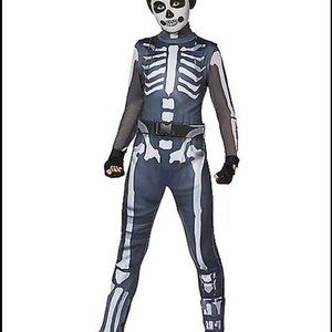 Skeleton Halloween Costume Suit Unisex